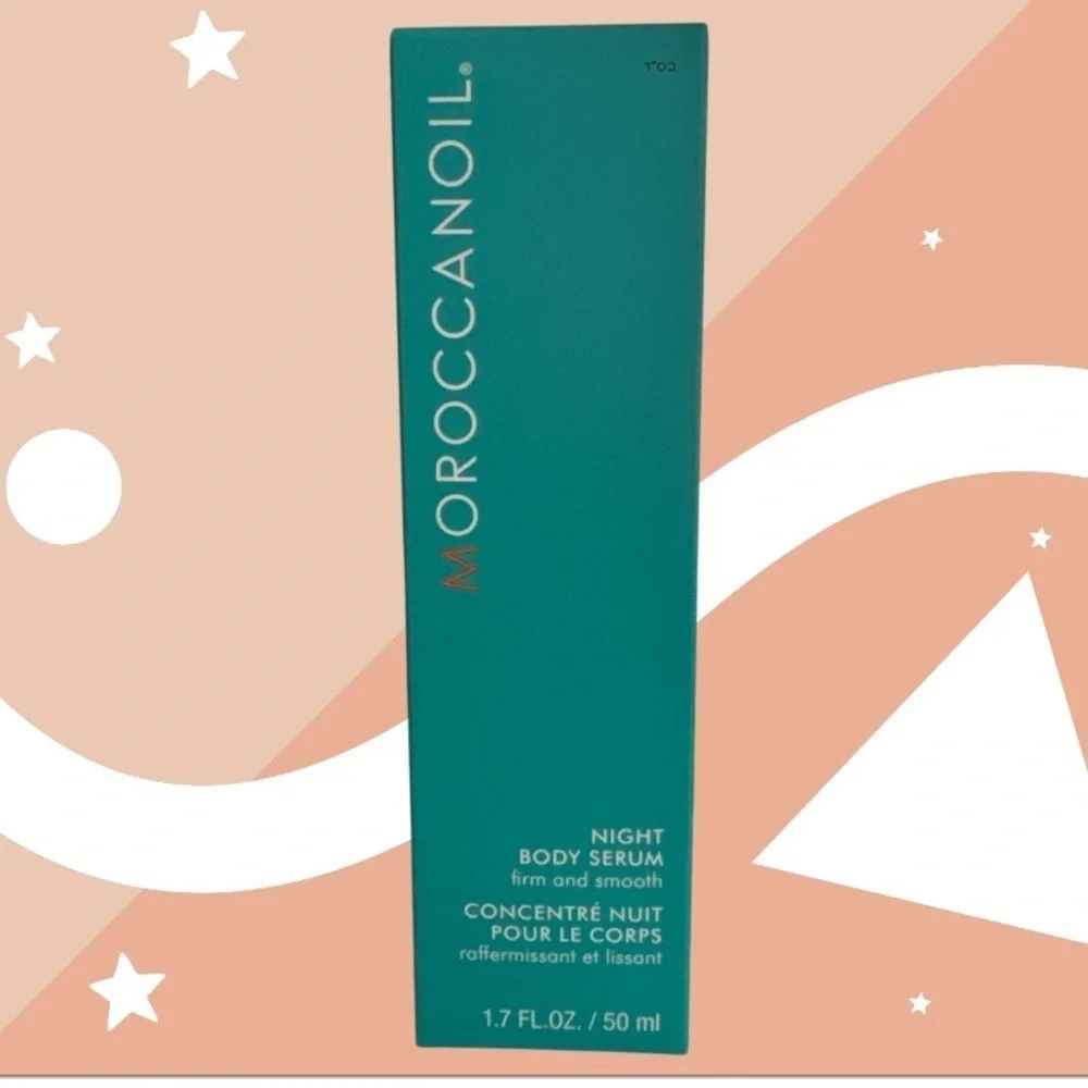 Moroccanoil Night Body Serum NEW 1.7 oz firm & smooth free makeup bag included